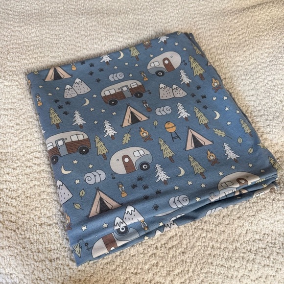 Cooper Pearl Bridger Knit Swaddle Blanket - Picture 2 of 7